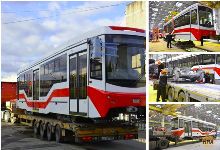 Первые трамваи «Уралтрансмаша» отправились в Омск